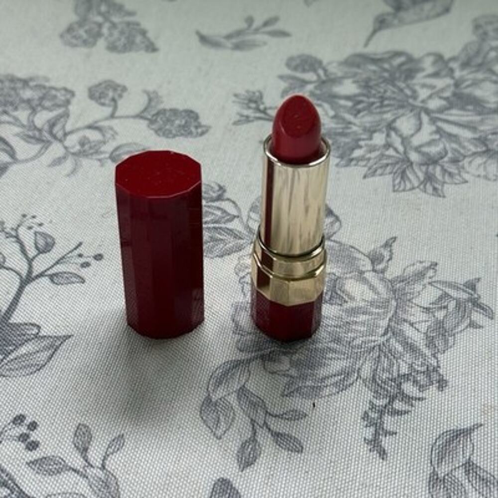 New Vintage Avon Color Rich Lipstick .13 oz Coral Sizzle 80s Red